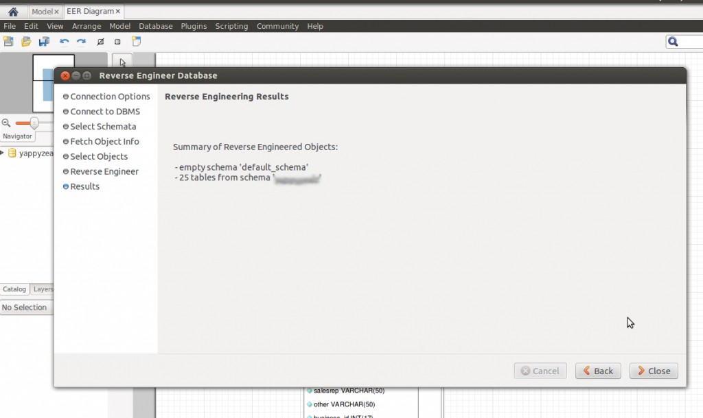 Screen : Install MySql Workbench in Ubuntu 12.04